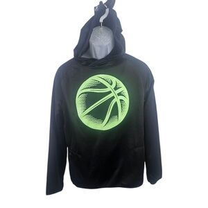 Xersion Boys Black Basketball Hoodie XL New w/o Tag